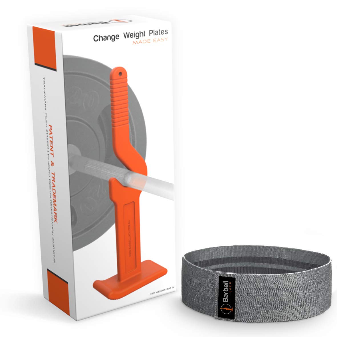 Barbell Jack - Fabric Resistance Loop Band