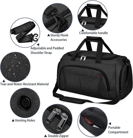 NUBILY - Sport Gym Duffle Bag 40l