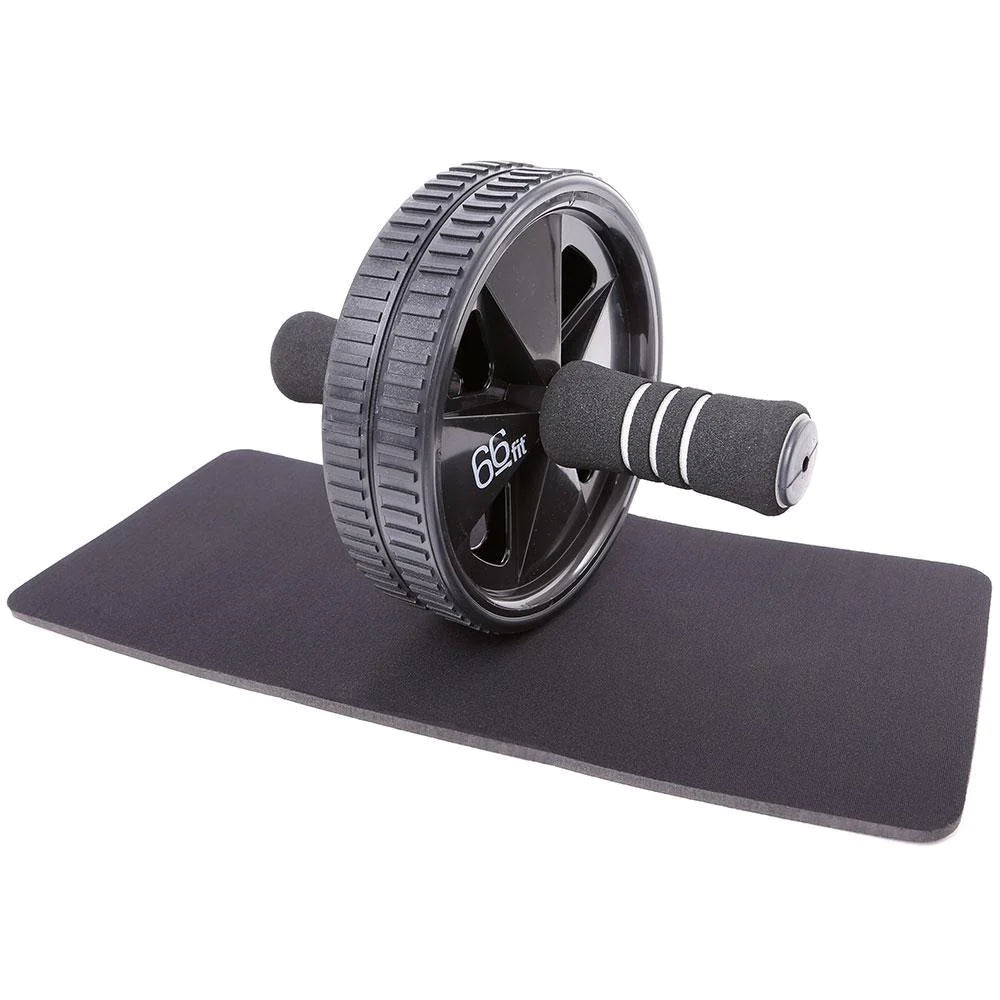 66fit - Ab Roller Wheel With Knee Pad