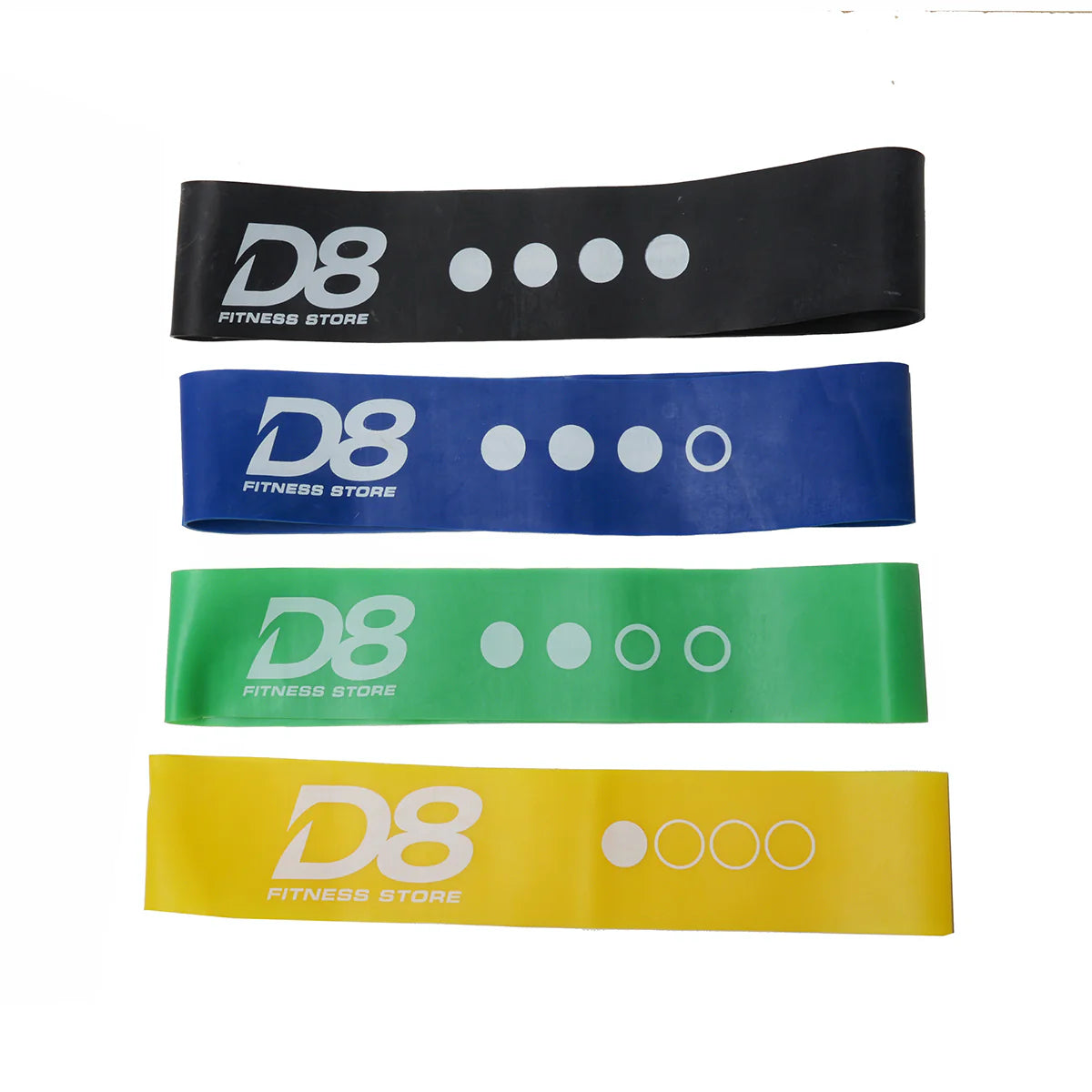 D8 Fitness - Mini Loop Bands (PACK OF 4)