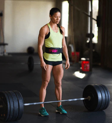 2Pood - Bombshell (sparkle) 4" Weightlifting Belt