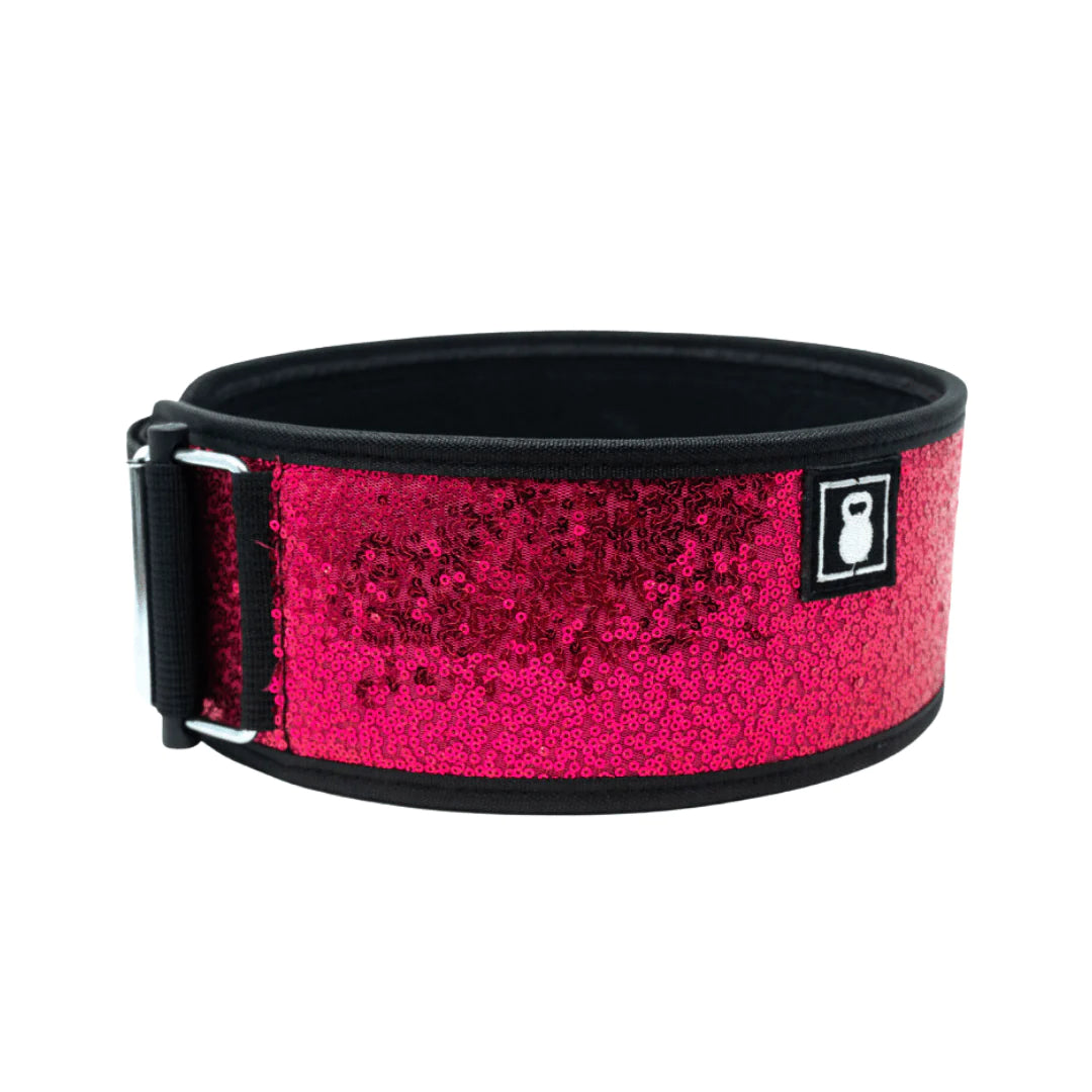 2Pood - Bombshell (sparkle) 4" Weightlifting Belt