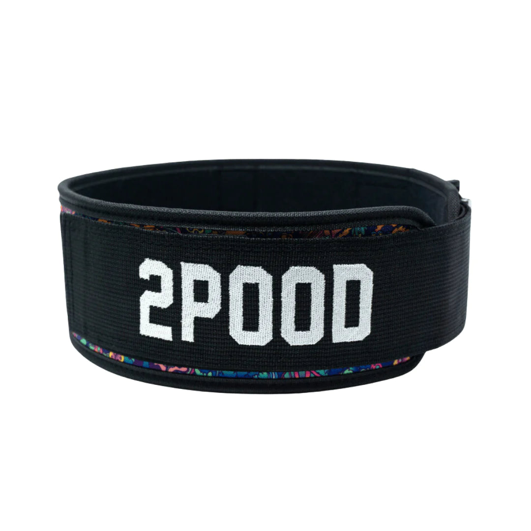 2Poods - Magic Mushroom 4" Weightlifting Belt