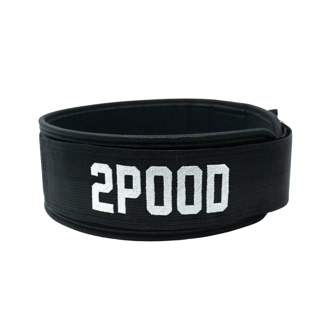 2Pood - We Don't Quit 4" weightlifting Belt