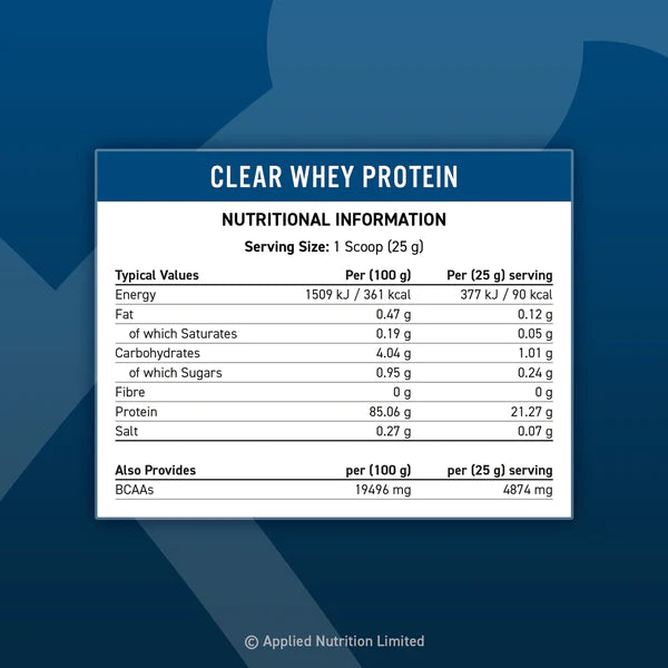 Applied Nutrition - Clear Whey Protein 875g