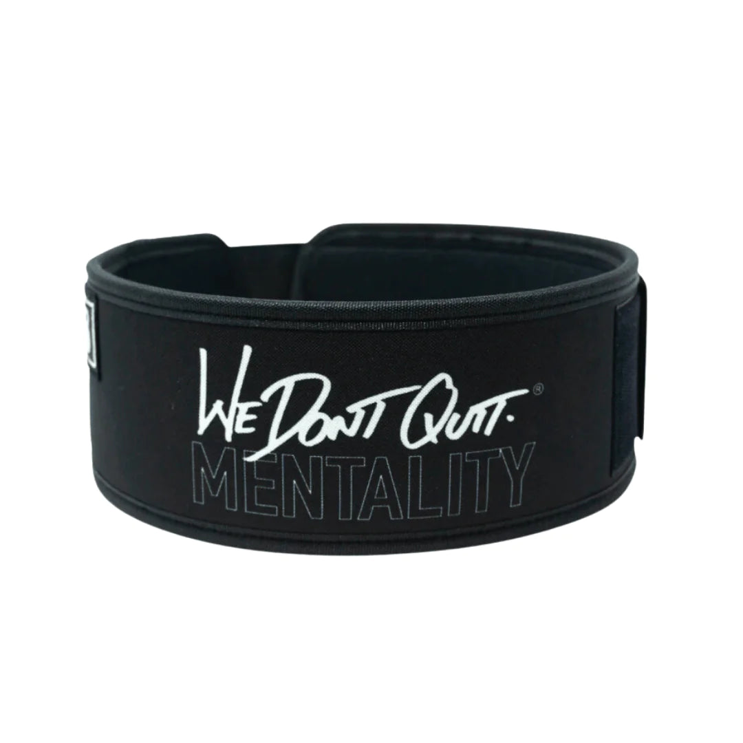 2Pood - We Don't Quit 4" weightlifting Belt
