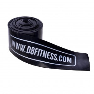 D8 Fitness - Floss Band Black 1.5mm x 5cm x 7ft