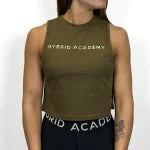 Hybrid Academy Women's tee - mocha